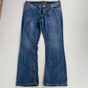 Women's Blue Boot Cut Jeans